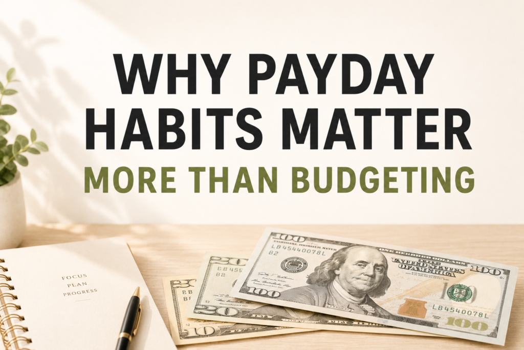 Why payday habits matter more than budgeting money systems